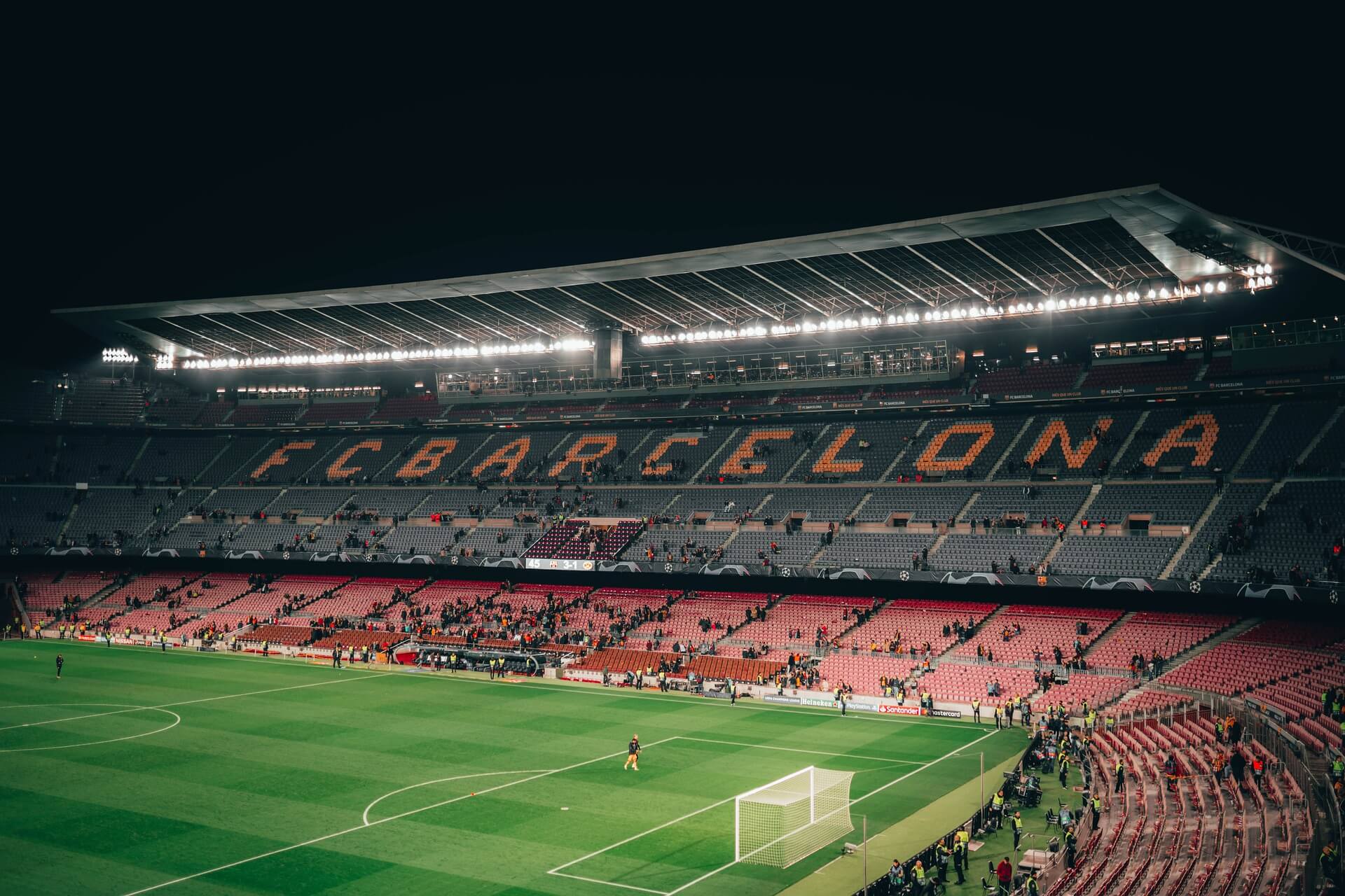 Laliga Football virtual stands Barcelona