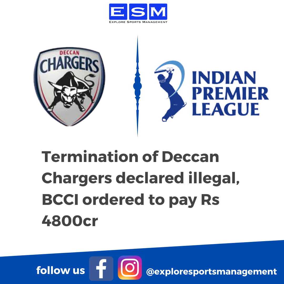 Termination of Deccan Chargers declared illegal
